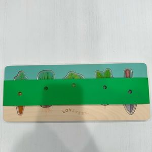 BRAND NEW Lovevery Community Garden Wooden Puzzle 16-18 months